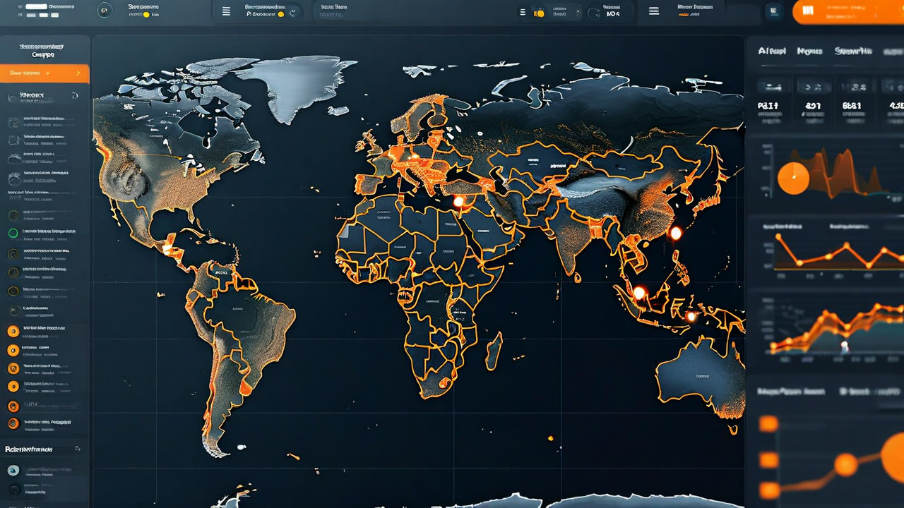 Supply chain disruption prediction ML risk dashboard with proactive alert system